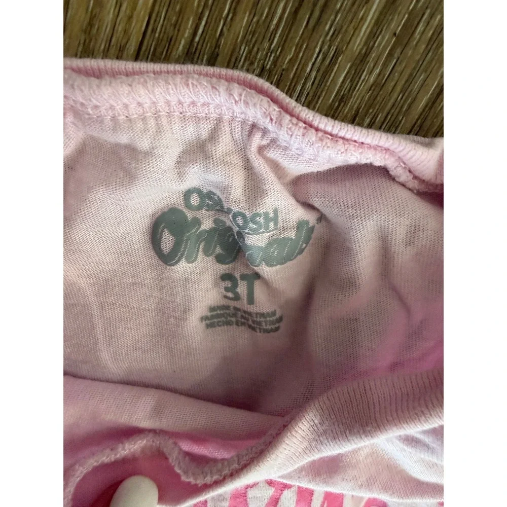 OshKosh B'gosh Coastal Preppy Summer Lot Toddler 3T Pink Blue Striped Ruffle 7pc